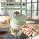 Cortador eléctrico de verduras y vegetal