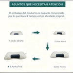 Almohada cervical para aliviar el dolor